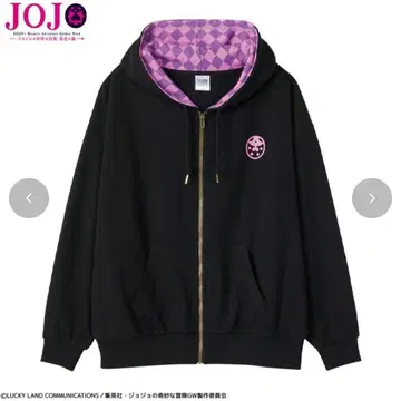 죠죠의 기묘한 모험 황금의 바람 죠르노 죠바나 후드티 L 사이즈