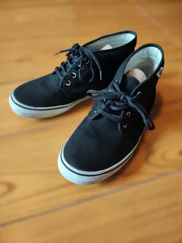 VANS 처카 하이컷 스니커즈 블랙 27.5cm