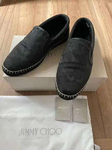 JIMMY CHOO 에스파드리유 카모플라주 지미추 슬립온 카모플라쥬
