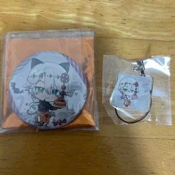 #컴퍼스 [전투섭리해석시스템] 할로윈 캔뱃지 4주년 키링