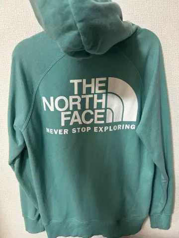 THE NORTH FACE 민트 그린 후드티 M