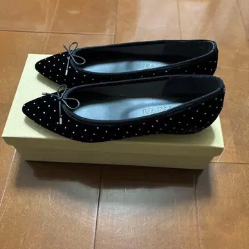 LE TALON 포인트 글리터 도트 발레