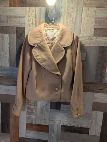 LIZ LISA 핑크 베이지 코트