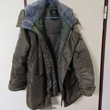 ALPHA INDUSTRIES 밀리터리 자켓 L