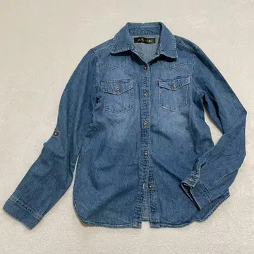 HCM2 데님 셔츠 아메카지 캐주얼 코튼 100% M