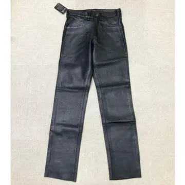 새상품 DOG HOUSE 가죽 팬츠 블랙 30인치 바이크 남성용