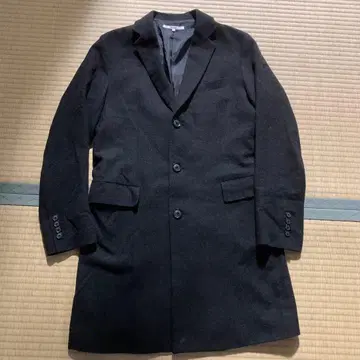 저널 스탠다드 Relume 블랙 롱 코트 S