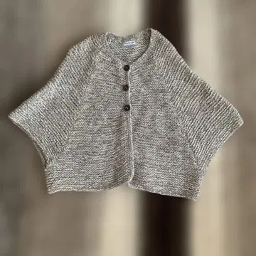 공정 무역 페루제 니트 케이프