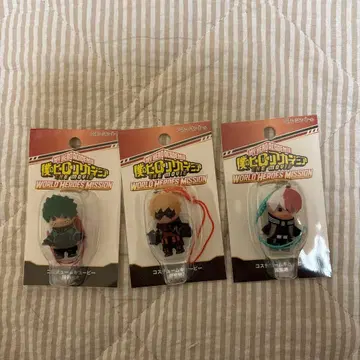 히로아카 월드 히어로즈 미션 코스튬 큐피 3개 세트