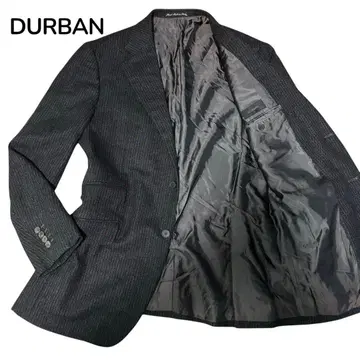 DURBAN 장프랑코 보메자드리 테일러드 자켓 다크 그레이 XL