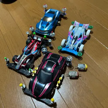 미니 사륜구동 4대 세트 커스텀 부품 포함