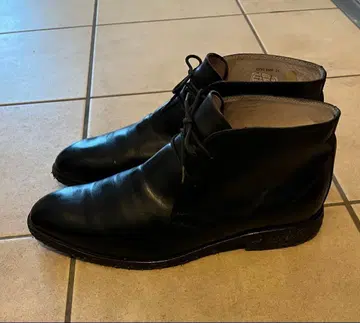 [세련된] REGAL 리갈 블랙 가죽 처카 부츠 CV9G 656R