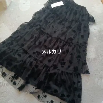 새상품 엘렌카레듀에 블랙 롱 스커트