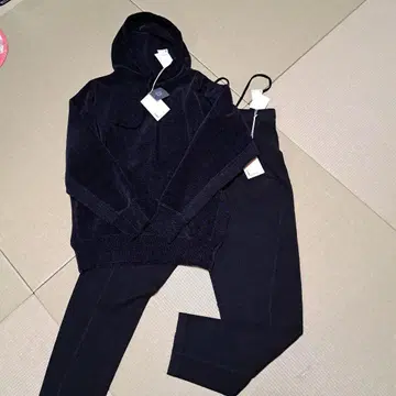 택 포함 새상품! Wacoal 블랙 룸웨어 세트