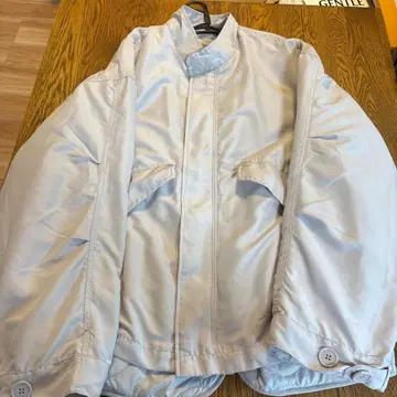 라이트 그레이 3WAY 숏 모즈 코트 L 사이즈