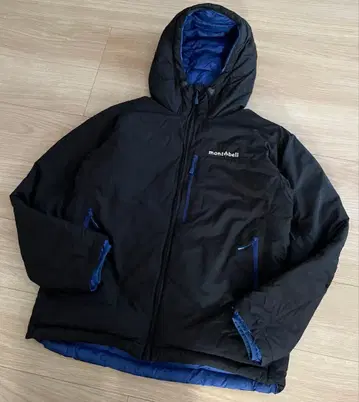 mont-bell 몽벨 리버서블 다운 자켓 콜로라도 후드티