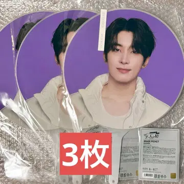 SEVENTEEN FOLLOW AGAIN 부채 원우 3개 세트