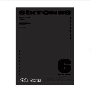 SixTONES MILESixTONES 팜플렛
