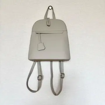 고급스러운 컬러 심플 가죽 느낌 미니 백팩 그레이지 성숙 캐주얼