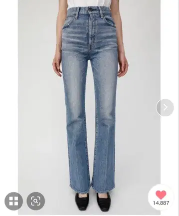 [즉시 발송] 미착용 새상품 MOUSSY MVS 플레어 데님 27