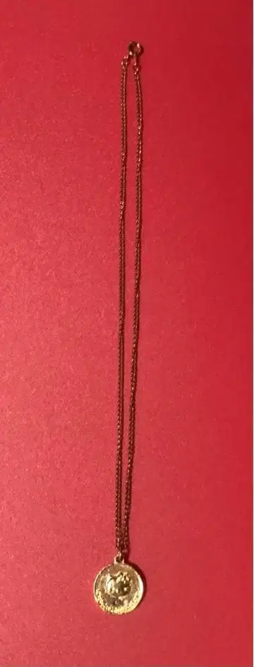 헬로키티 목걸이 헤이세이 레트로 골드