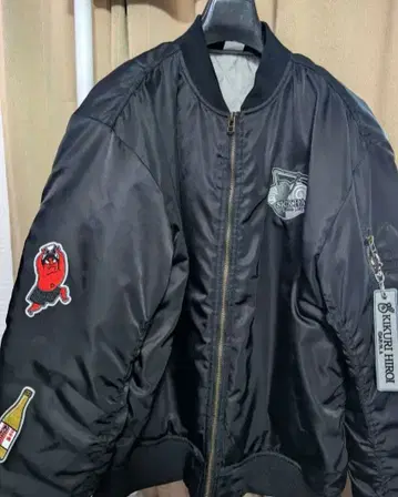 히로이 키쿠리 MA-1 자켓