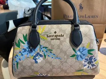 케이트 스페이드 꽃무늬 핸드백