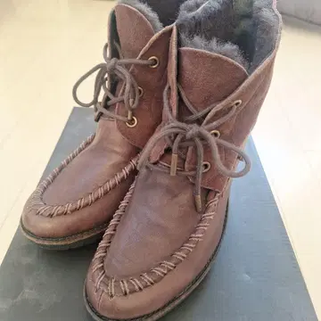 [JETEE] 천연 가죽 부츠 사이즈 37 JHU-12A587