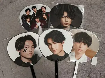 SixTONES 마츠무라 호쿠토 부채 5장 세트