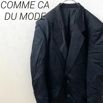 COMME CA DU MODE 테일러드 자켓 포켓 부착 모 100%