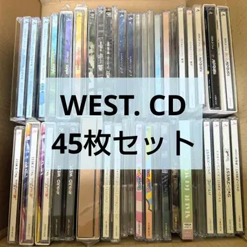 WEST. CD 싱글 앨범 묶음 판매 쟈니즈WEST