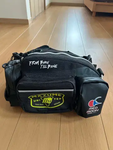 MAZUME 레드문 힙색 인플레이터블 파우치 세트