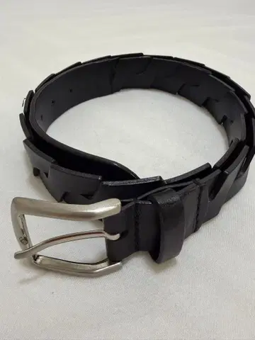 agnes.b 에네스베 가죽 벨트 블랙