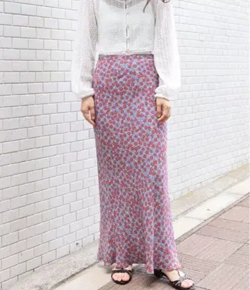 edit for lulu 플라워 스커트 13