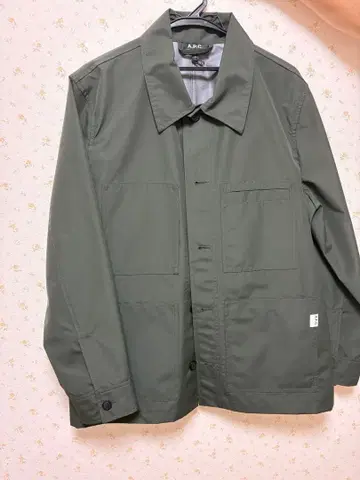 A.P.C. 밀리터리 자켓 올리브 그린