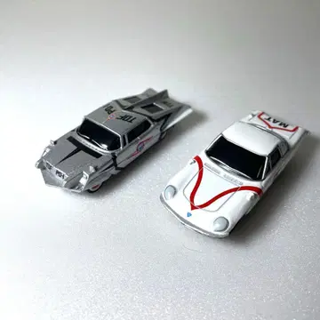 울트라맨 출연 미니카 2대 세트 (포인터, 매트 비히클)