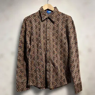 90s ABAHOUSE 올 패턴 저지 셔츠 아바하우스 아카이브