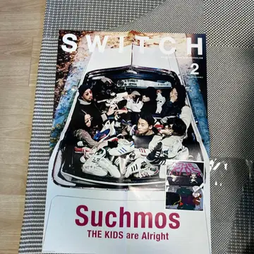 Suchmos 사치모스 포스터 THE KIDS 잡지 SWITCH