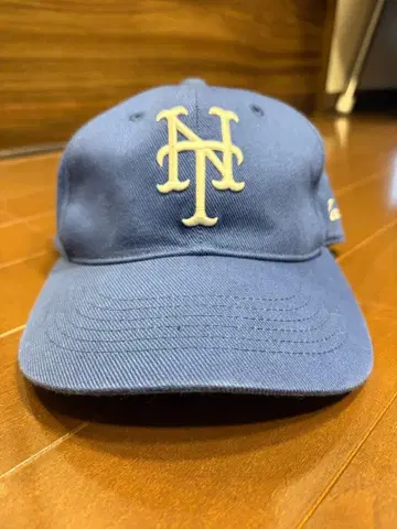 NASTOYS 자수 로고 캡 모자 블루