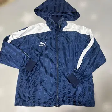 PUMA 네이비/화이트 저지 S-M