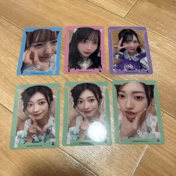 CUTIE STREET 클리어 트레이딩 카드