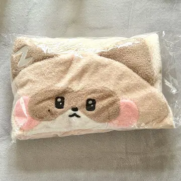 [ 미사용 새상품 ] 하니니 후드 부착 담요