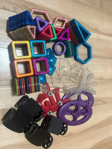 마그네틱 블록 컬러풀 마그넷 블록