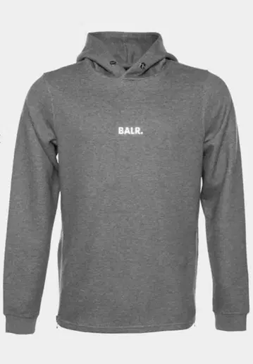 [ 미사용 새상품 ] BALR. Q 시리즈 후드티 그레이 사이즈 XS