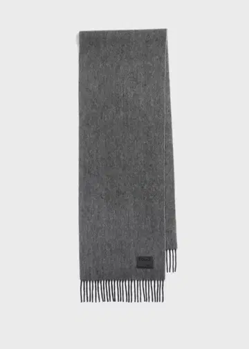 Paul Smith 'Cropped Logo' 캐시미어 블렌드 머플러