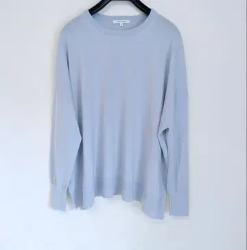 23구 스웨터 니트 파스텔 블루 울