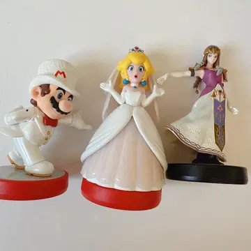 마리오 피치 젤다 피규어 세트