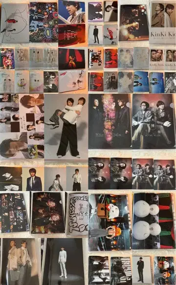 KinKi Kids 클리어 파일 67장 세트 클리어 홀더 포함