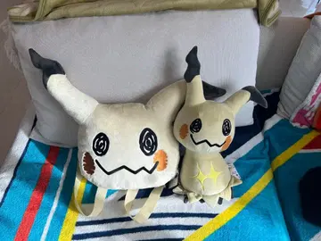 미미큐 메챠모후굿토 코우게키ver 얼굴형 봉제 인형 백팩 2세트