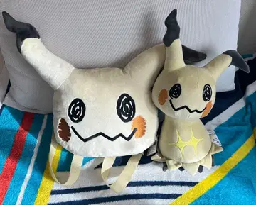 미미큐 메챠모후굿토 코우게키ver 얼굴형 봉제 인형 백팩 2세트